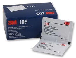3M 105 Dezinfekční vlhčený ubrousek pro čištění obličejových masek